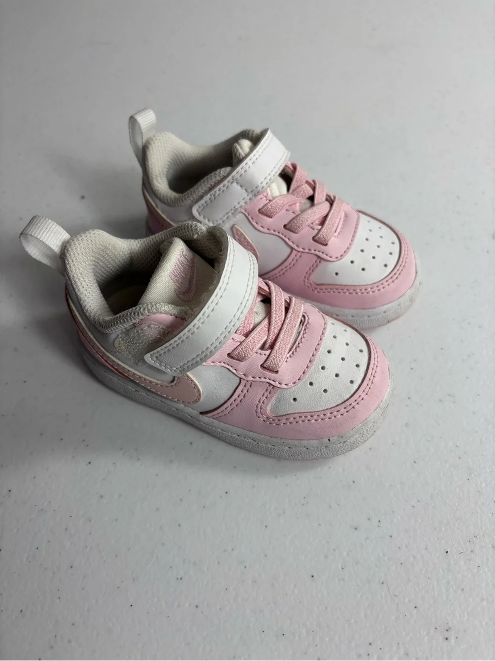 Nike Court Borough Low Recraft for toddlers light pink  toddler size 5
